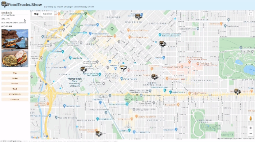 overview animation for FoodTrucks.Show